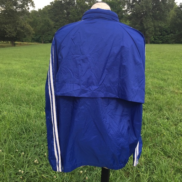 Vintage Adidas Mens Full Zip Vented Windbreaker - Picture 3 of 7